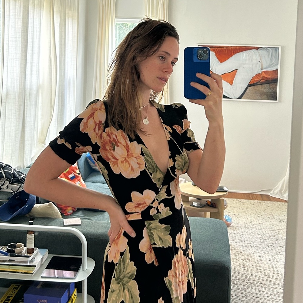 Reformation Wrap Dress